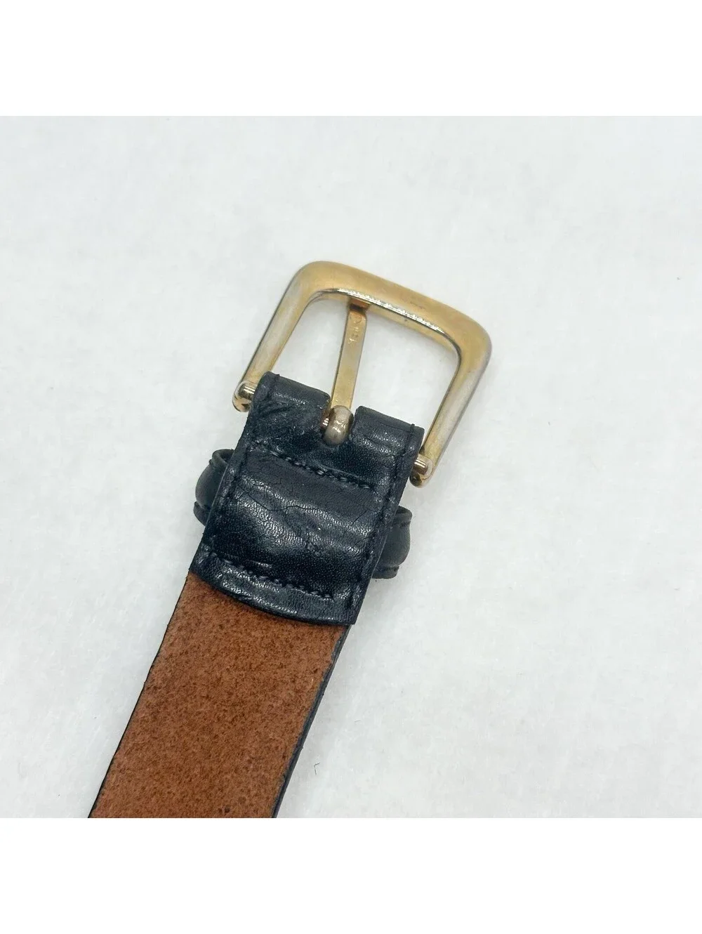 Classic Black Dress Belt Genuine Leather Made In USA Men’s Size 36